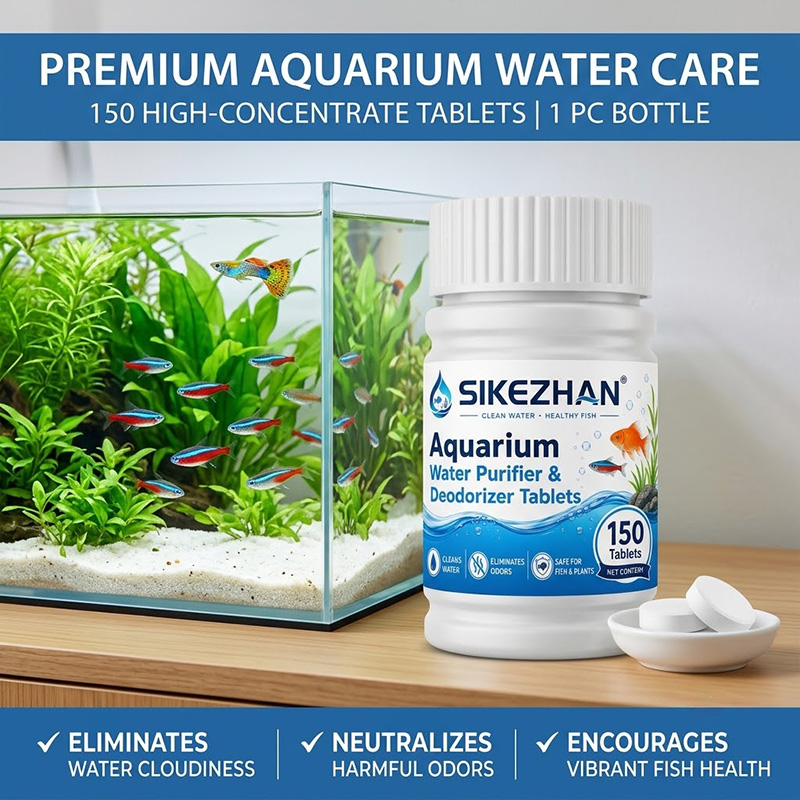 Aquarium Plant Vitamins - Aquarium Water Clarifier Purifier Tablets Eco-Friendly