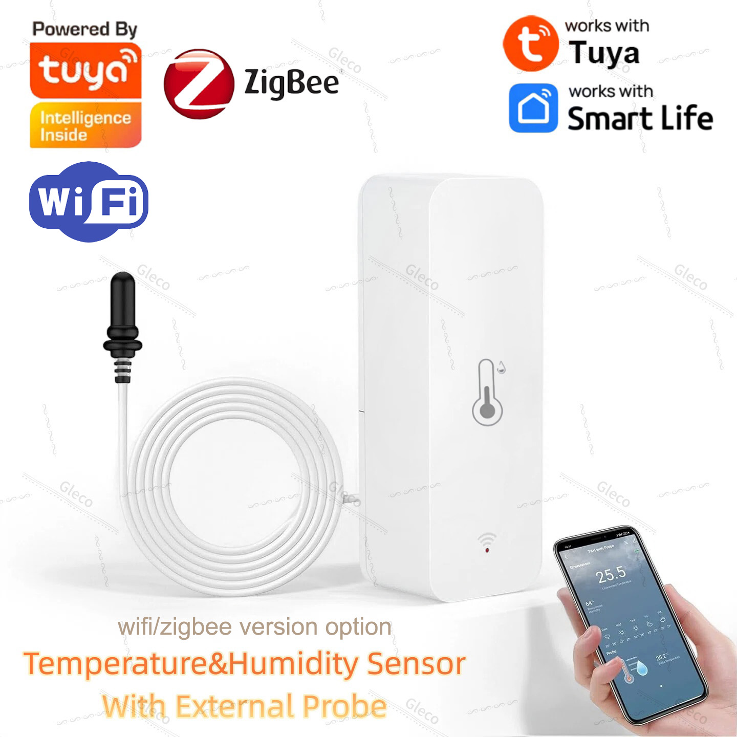 Aquarium Planting - Tuya Wifi Zigbee Temperature and Humidity
