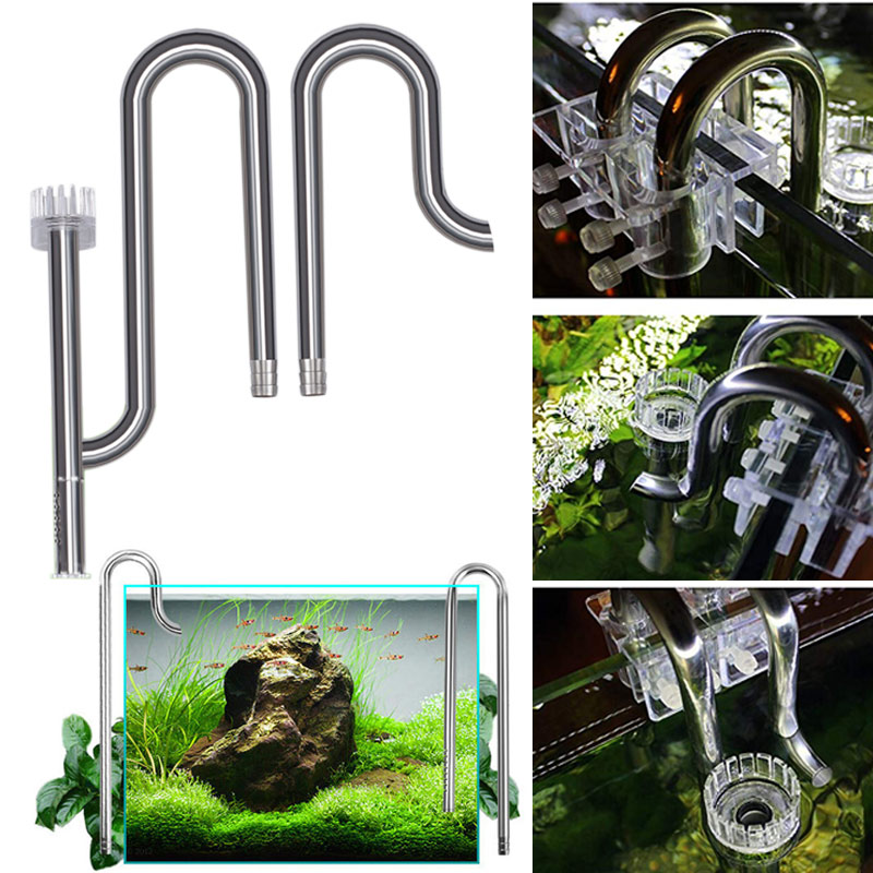 Aquarium Planted Filter - New Fish Tank Lily Pipe Stainless