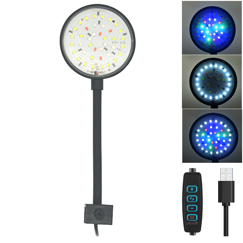 USB Aquarium LED Lamp Fish Tan - Planted Aquarium Mini 评论和价格