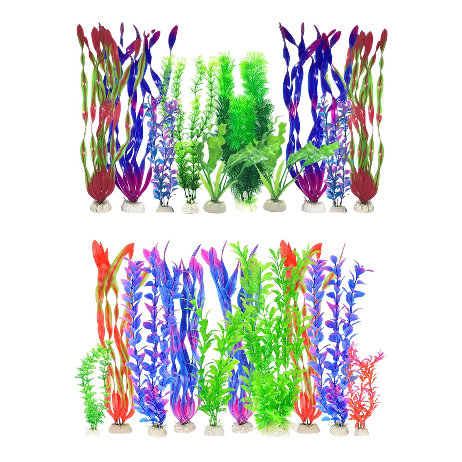 Artificial Aquarium Plants Set - Planted Aquarium Mini 评论和价格