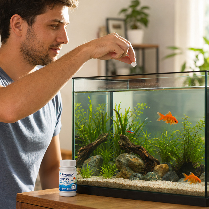Aquarium Water Clarifier Purif - Aquarium Plant Vitamins 评论和价格