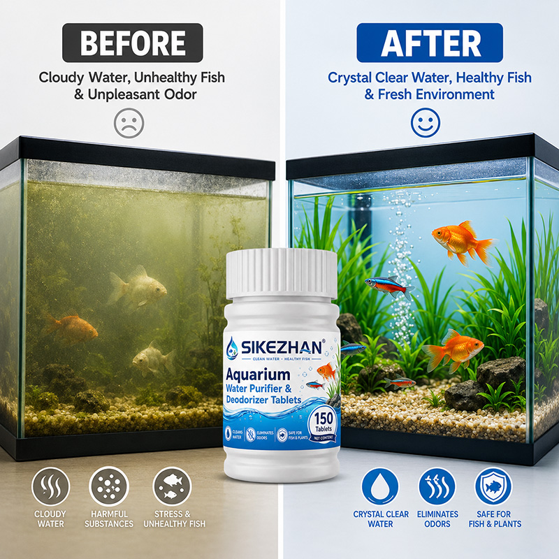 Aquarium Water Clarifier Purif - Aquarium Plant Vitamins 评论和价格