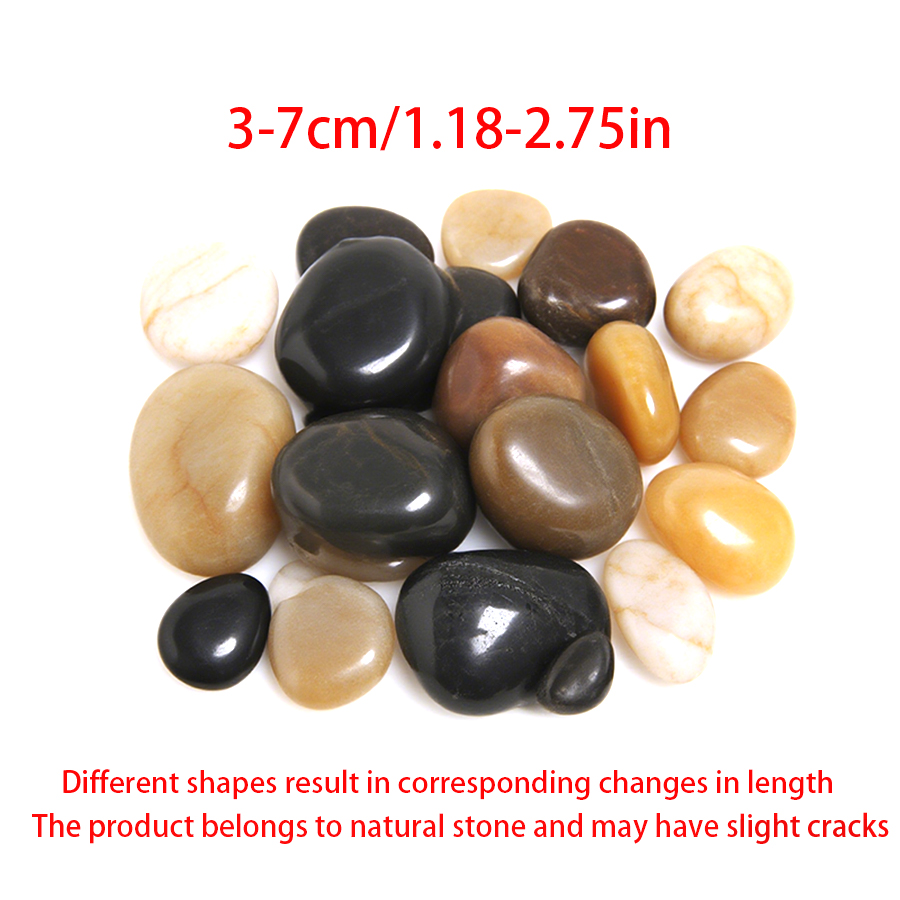 300-700g Smooth River Pebbles, - Aquarium Planting 评论和价格