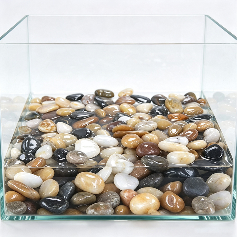 300-700g Smooth River Pebbles, - Aquarium Planting 评论和价格