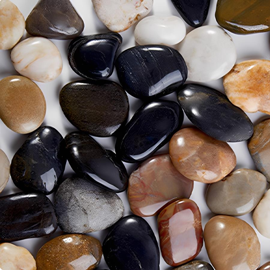 300-700g Smooth River Pebbles, - Aquarium Planting 评论和价格