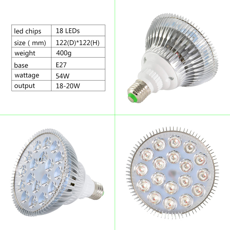 E27 LED Plant Grow Light bulb  - Aquarium Planted Seeds 评论和价格