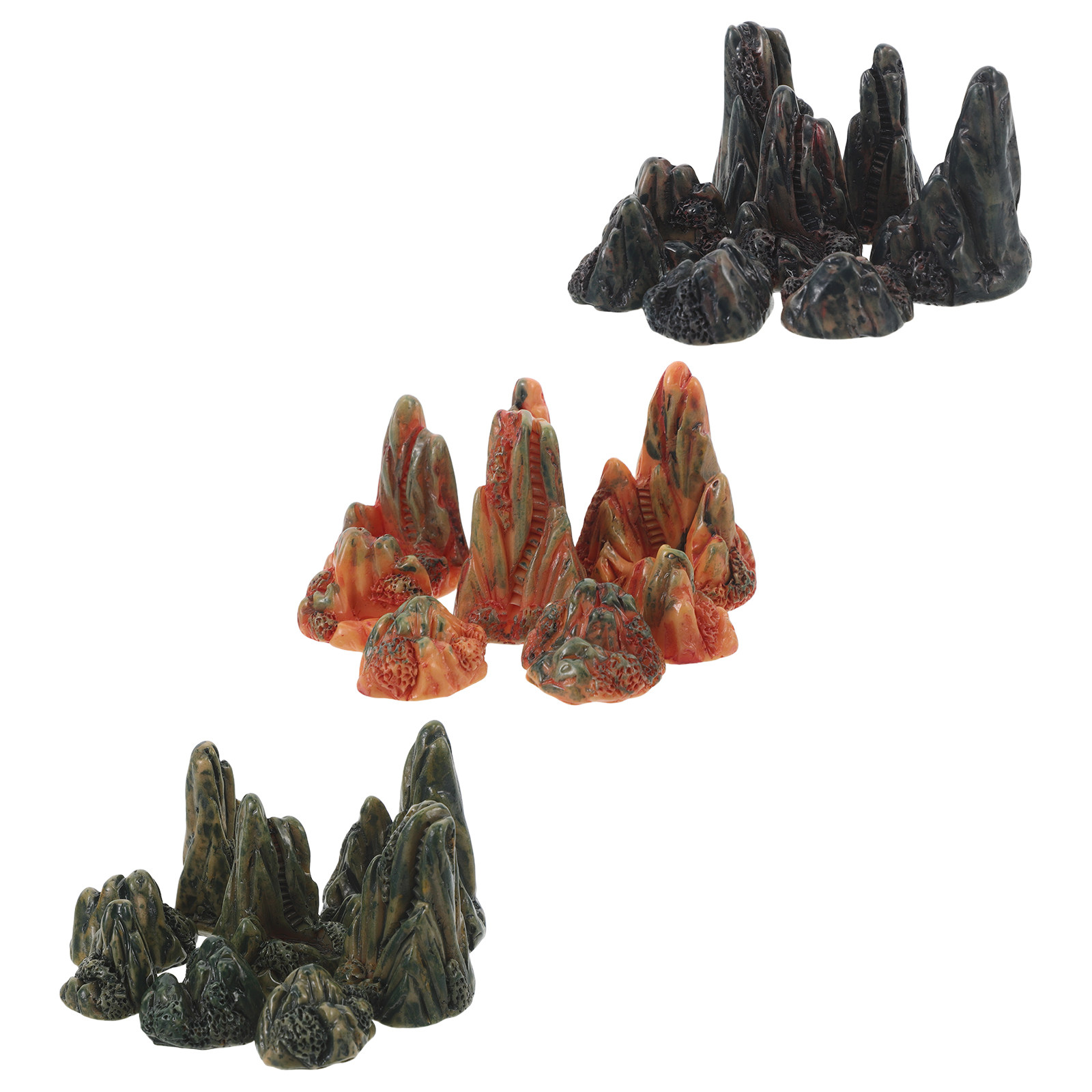 24Pcs Natural Aesthetic Fake R - Planted Aquarium Mini 评论和价格