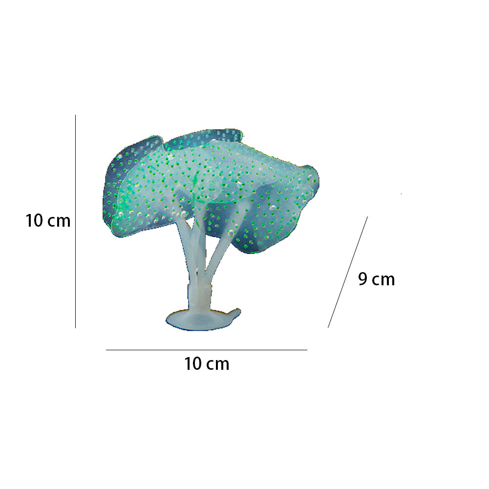 1Pcs Luminous Anemone Artifici - Aquarium Planted Tank 评论和价格