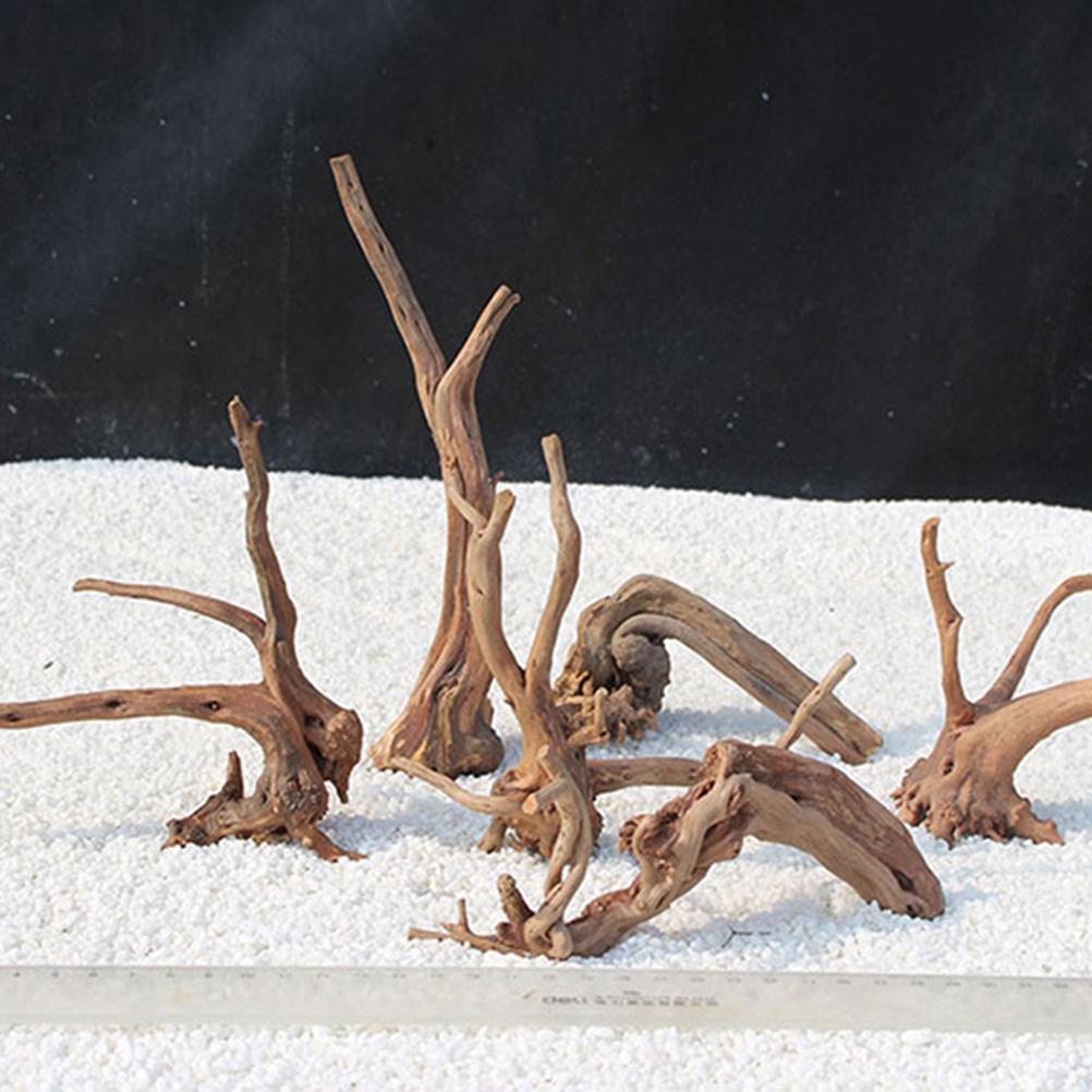 4pc Natural Driftwood Aquarium - Aquarium Plants For Sale 评论和价格
