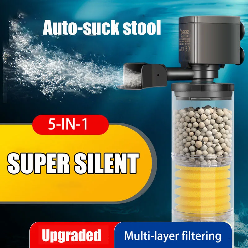 220V 50Hz Silent Filter for Aq - Aquarium Planted Filter 评论和价格