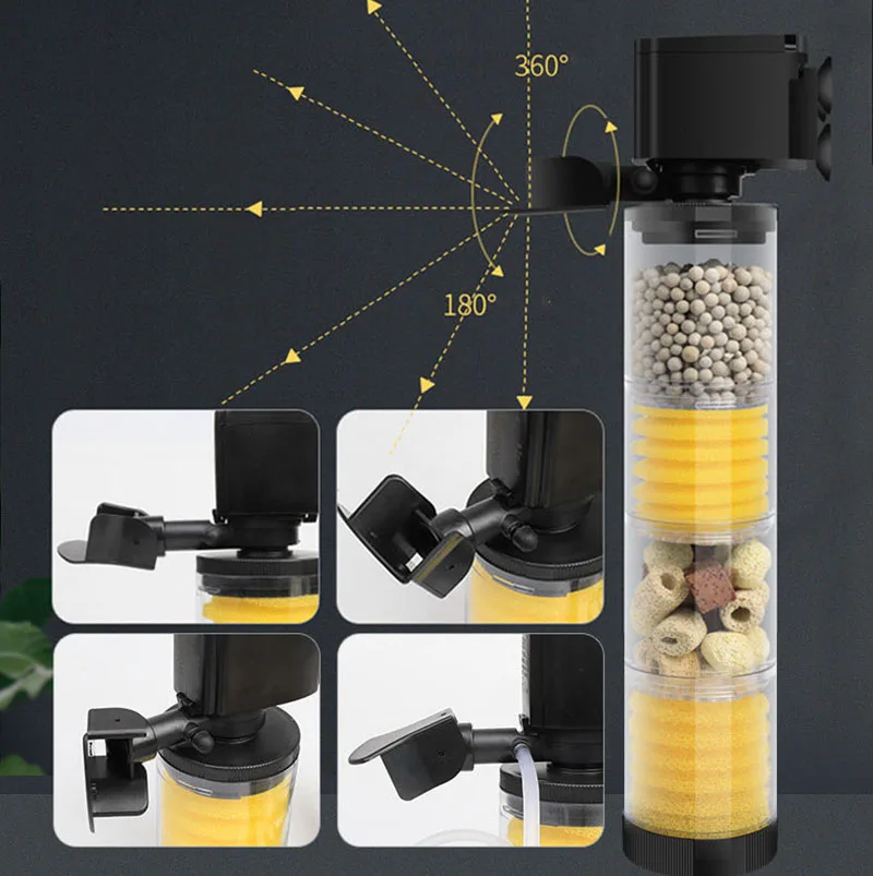 220V 50Hz Silent Filter for Aq - Aquarium Planted Filter 评论和价格
