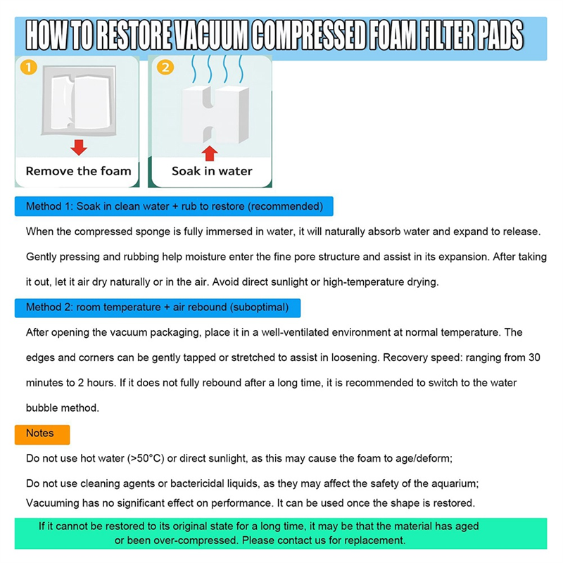 【GIFT】Replacement Foaming Filt - Aquarium Planted Filter 评论和价格