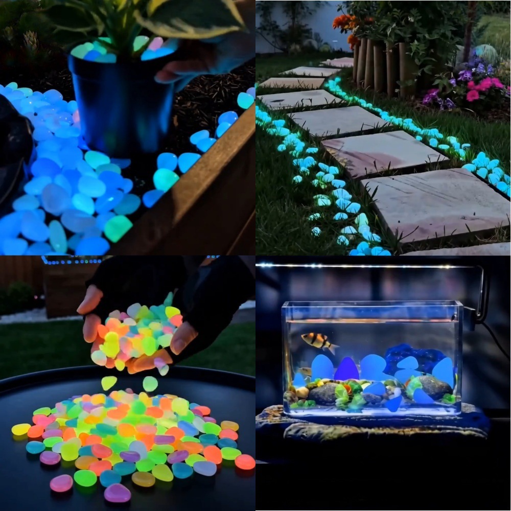 Colorful Glow In The Dark Lumi - Aquarium Planting 评论和价格