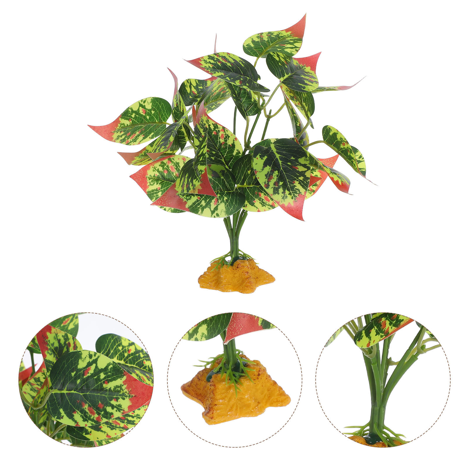 Lifelike ABS Artificial Plants - Aquarium Planted Tank 评论和价格