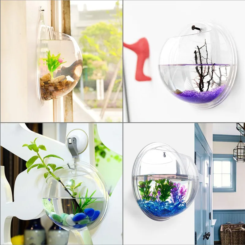 Transparent acrylic hanging wa - Planted Aquarium Mini 评论和价格